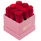 128g τετραγωνικά κουτιά από χαρτόνι δώρων λουλουδιών με τα καπάκια CMYK