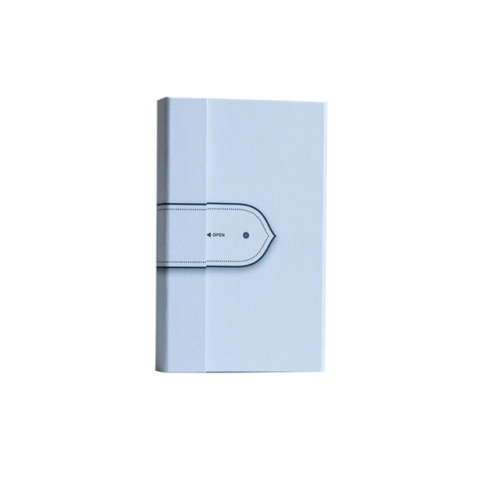 SGS ROHS Pantone διαμορφωμένο βιβλίο κιβώτιο δώρων με τη μαγνητική εκτύπωση περάτωσης PMS 0