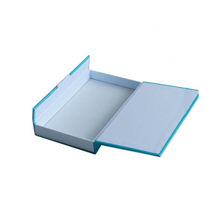 SGS ROHS Pantone διαμορφωμένο βιβλίο κιβώτιο δώρων με τη μαγνητική εκτύπωση περάτωσης PMS 1