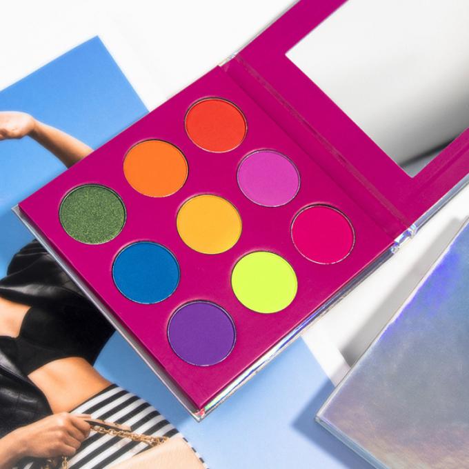 Pantone κενό σκιάς ματιών λουστράρισμα μεταλλινών κιβωτίων εγγράφου παλετών ανακυκλώσιμο 1