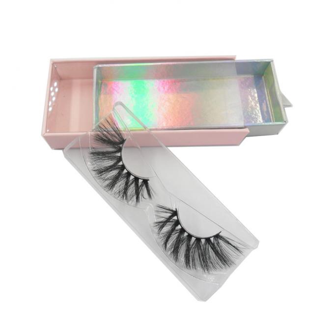 100g φανταχτερό μαγνητικό κιβώτιο Eyelash δώρων εγγράφου με το παράθυρο PVC PE 1