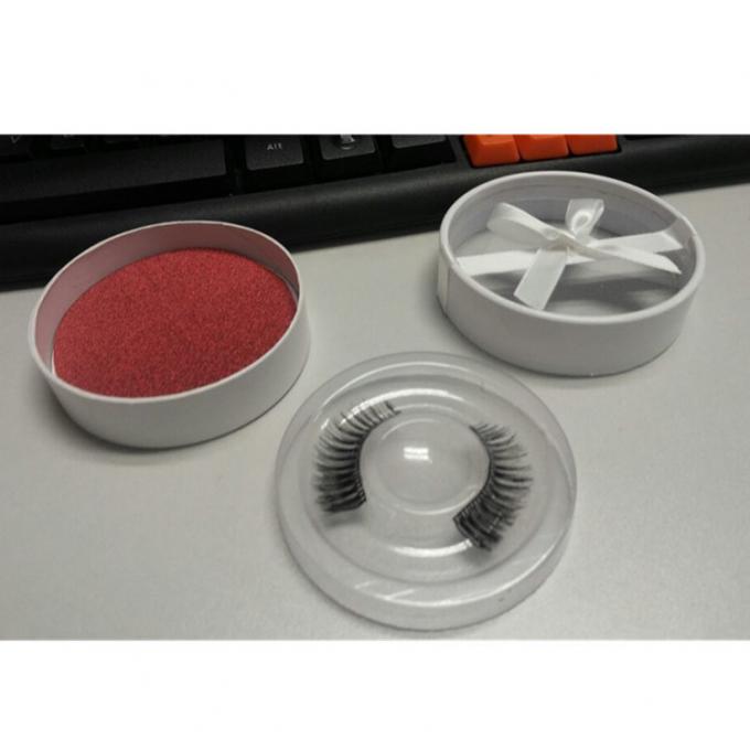 συσκευασία 250gsm Eyelash γύρω από τα κουτιά από χαρτόνι με το ODM cOem καπακιών 1